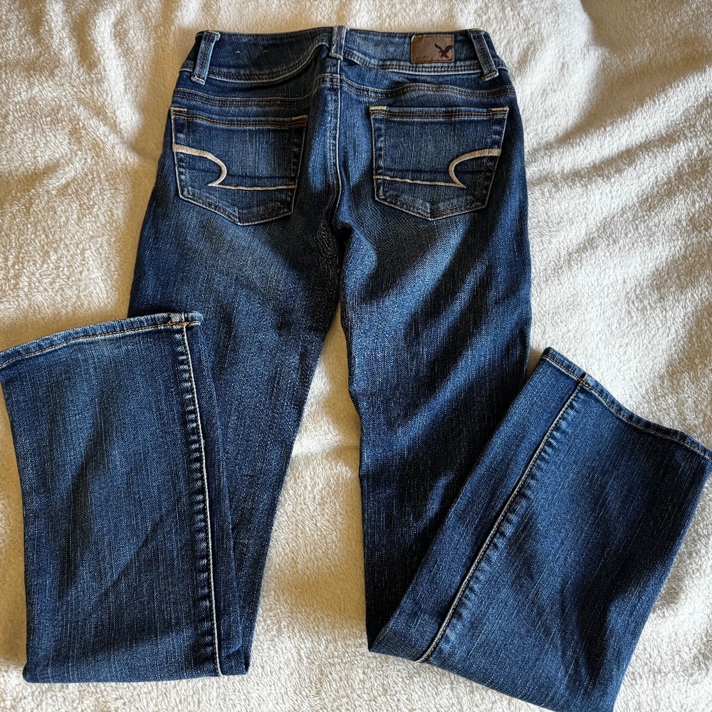 American Eagle, Dark wash, Size 00